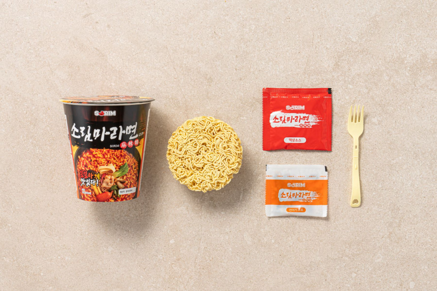 [Bundle of 2] Sorim Mara Big Cup Ramen 128g SORIMMARA MALA Korean Food ...