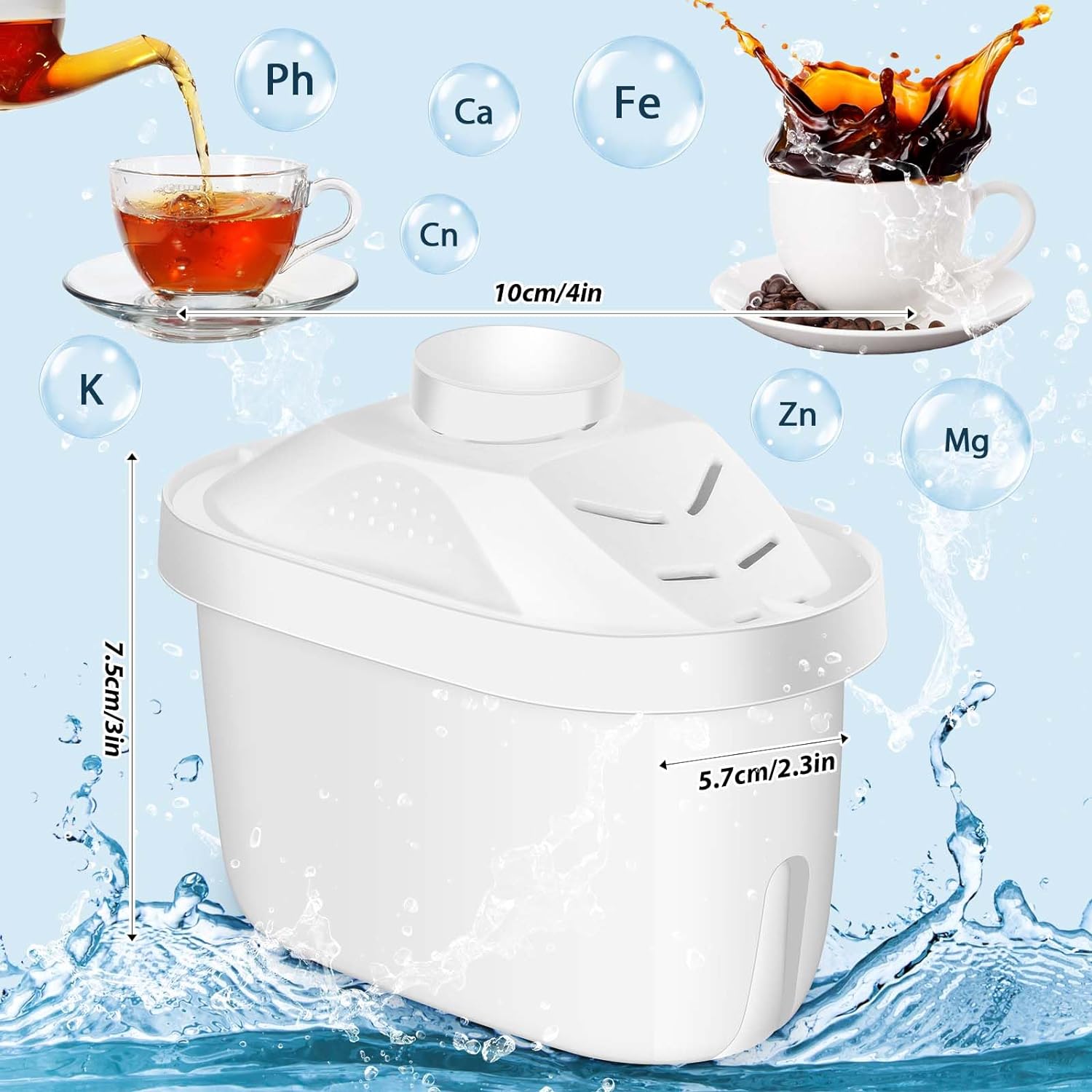 [SG Stocks] Alkaline Water Filter Cartridge Replacement for Water ...