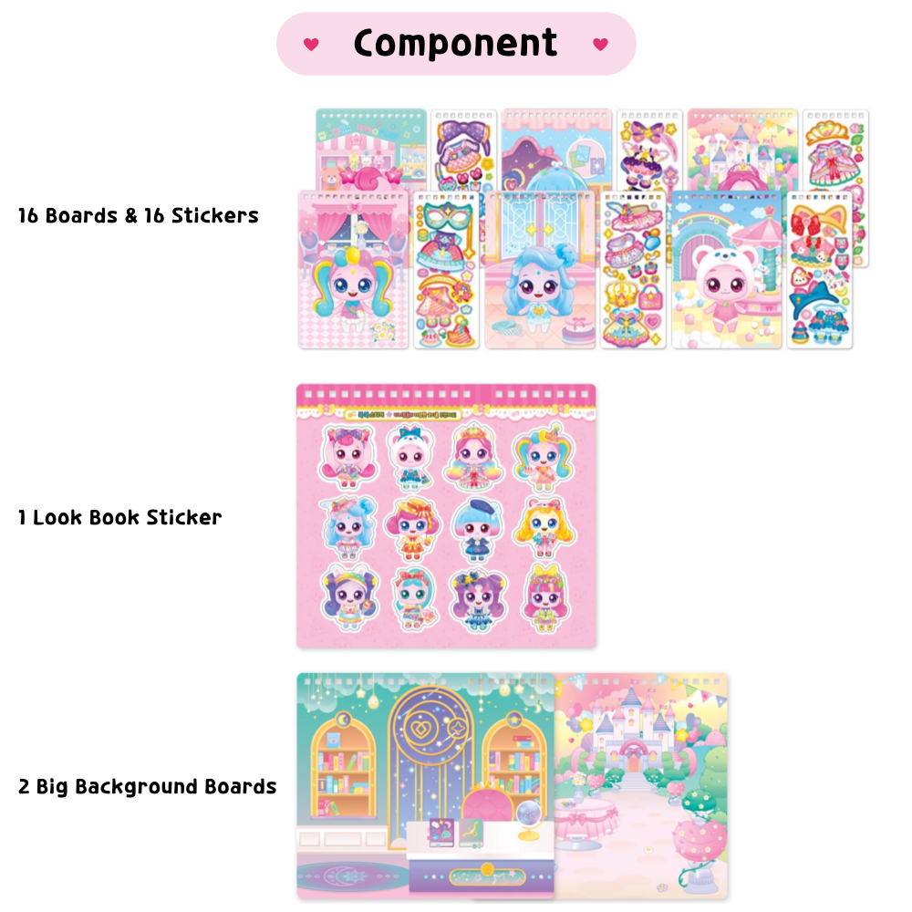 Shooting Star Catch Teenieping Stickers Teenieping Costume Stickers ...