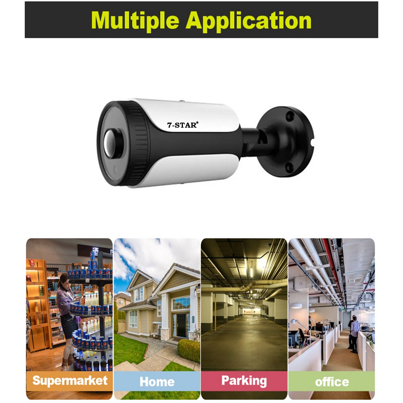 7-STAR* 8MP ColorVu IP67 Audio IR Fisheye 180 Degree Ultra Wide Angle ...