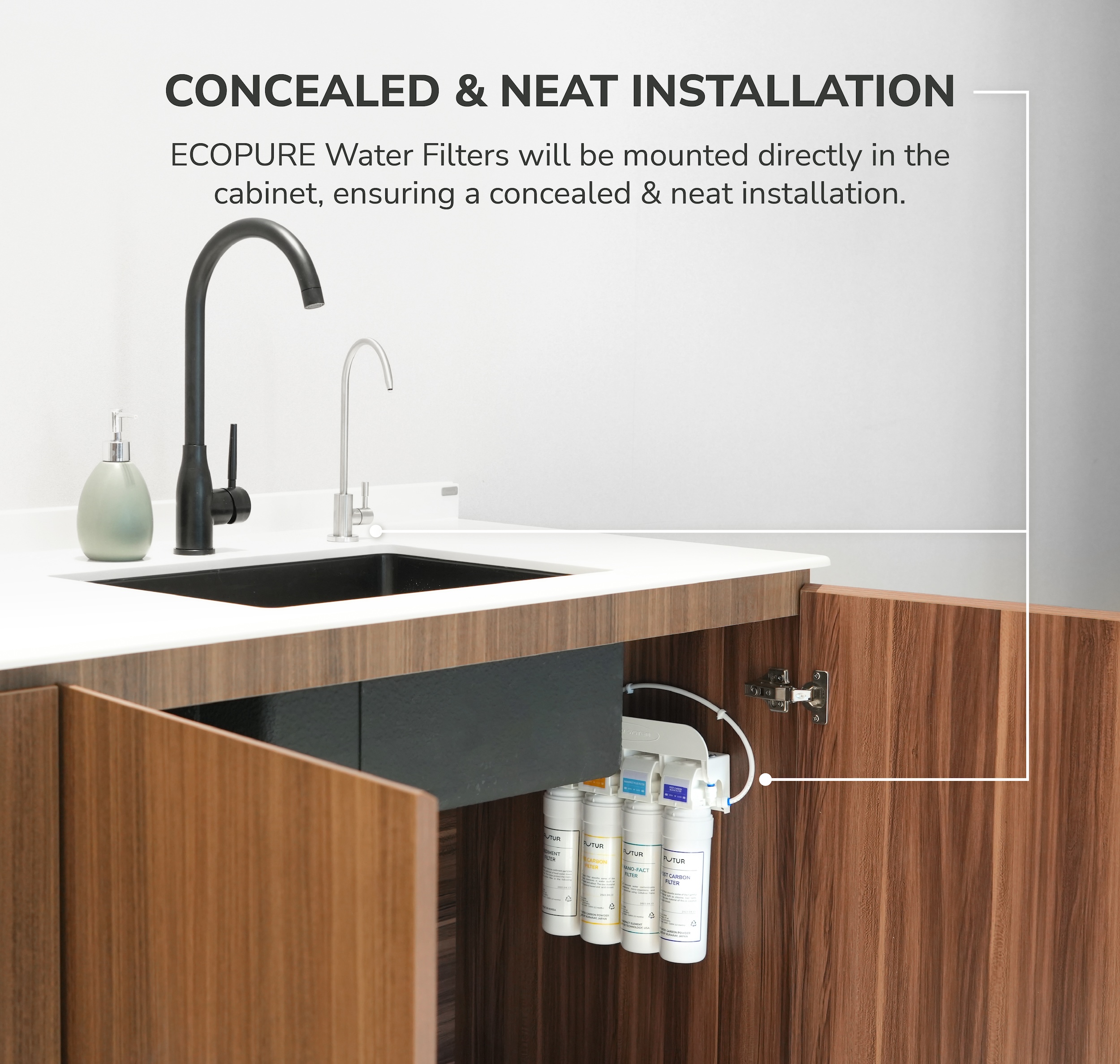 ECOPURE Undersink Water Purifier | Shopee Singapore