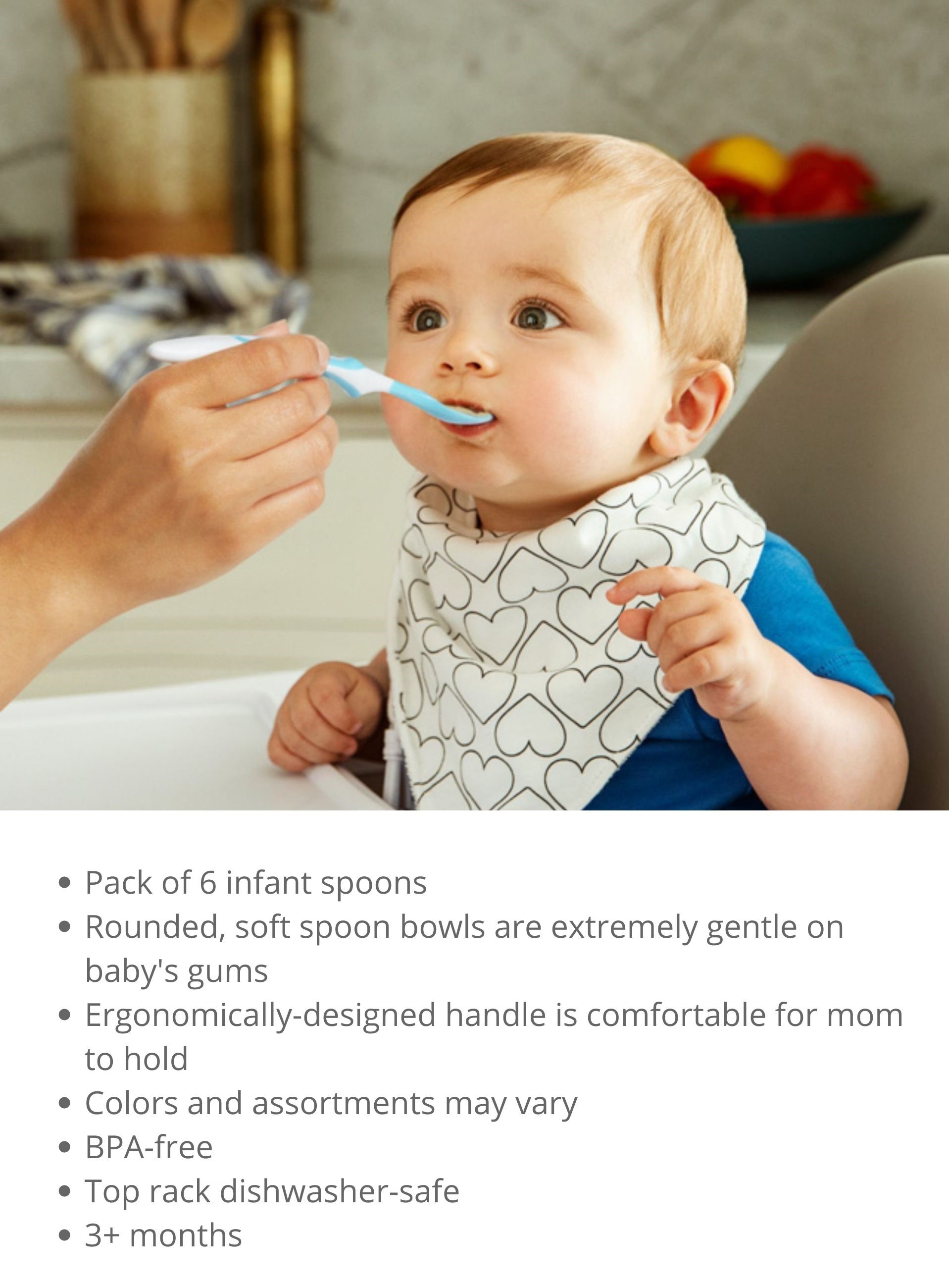 Infantino | Munchkin Soft Tip Infant Spoons (Best Affordable Spoons For ...