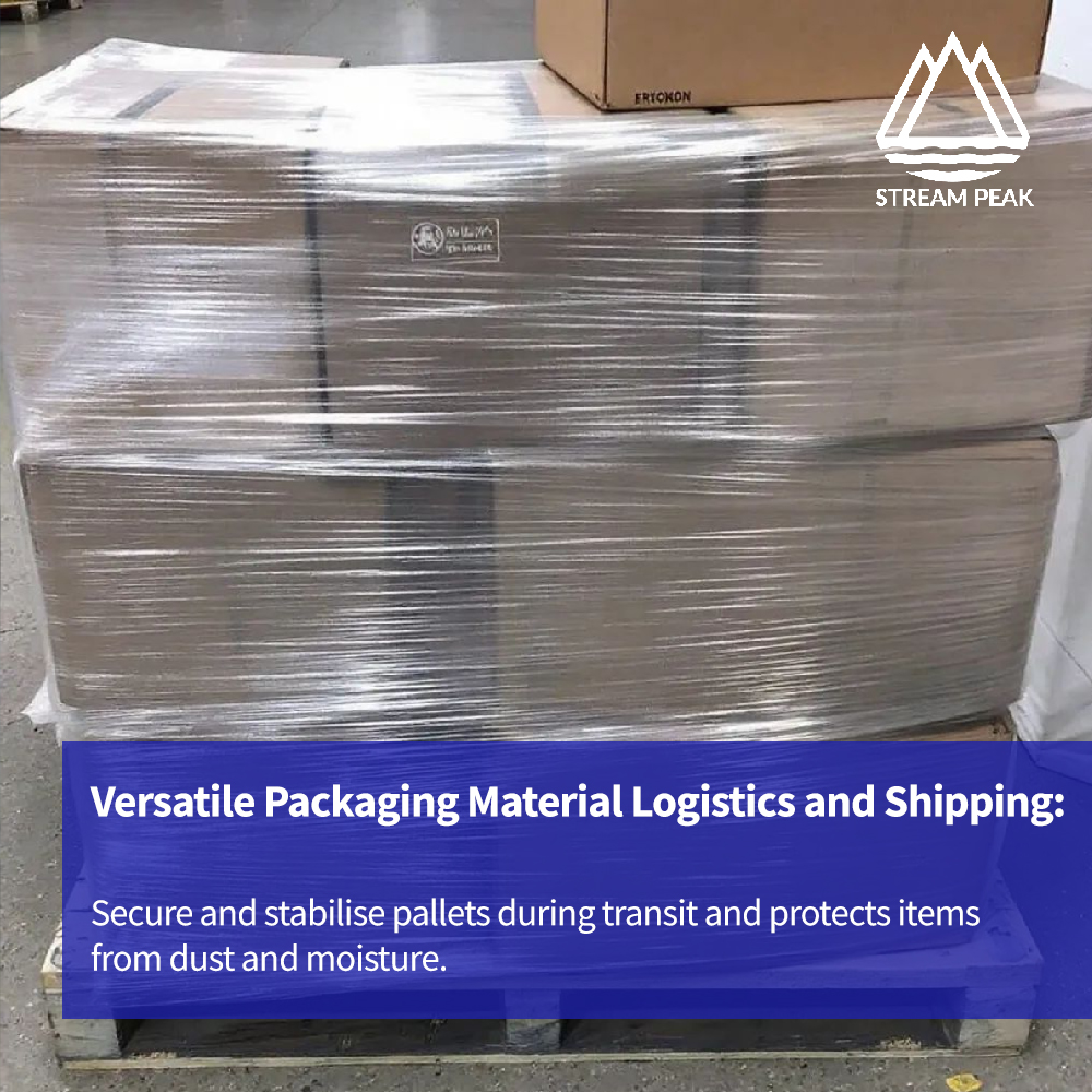 Streampeak Stretch Film Heavy Duty Packaging Protection also known as ...