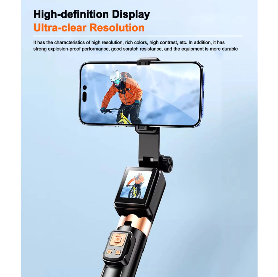 CL07 1.7m Selfie Stick Monitor HD Screen Projector Tripod Phone Stand ...