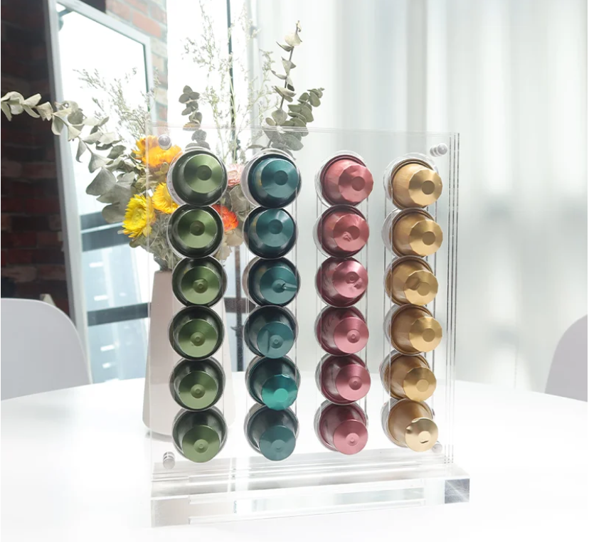 Nordic Acrylic Nespresso OriginalLine Coffee Pod Holder Rack Capsule ...