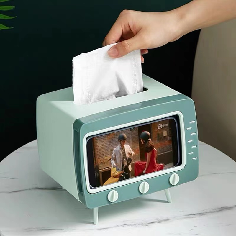 Local Ready Stock Double Layer Multifunctional Plastic Tissue Box ...