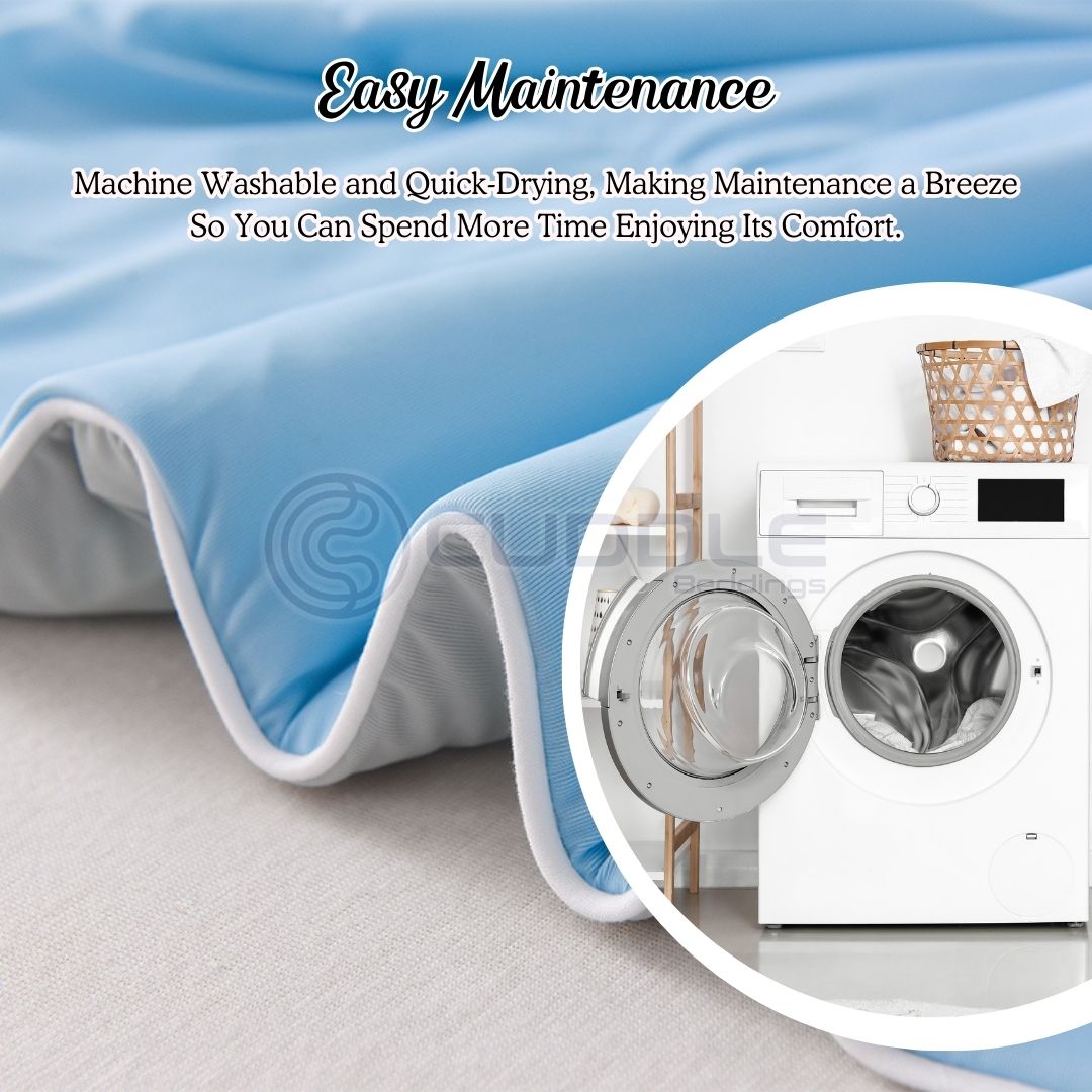 Cuddle™ Ice Silk Super Cool 2.0 Summer Blanket / Super Cooling Icesilk ...