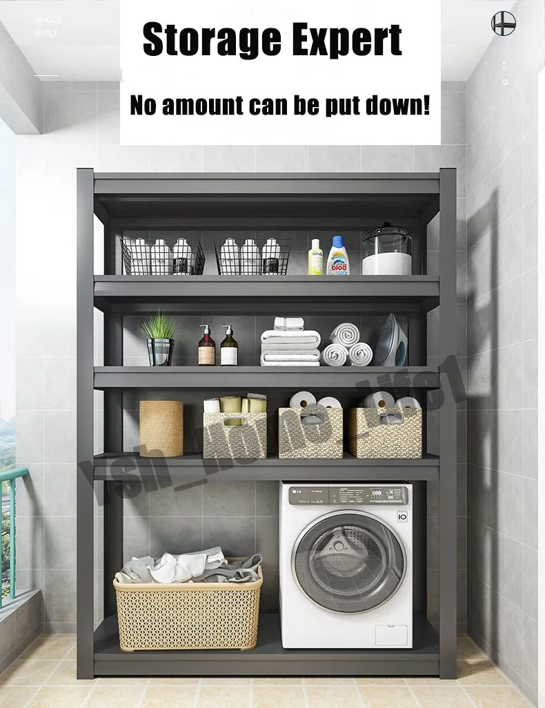 Heavy Duty Rack Bomb Storeroom Kitchen Storage Shelf Organiser ...