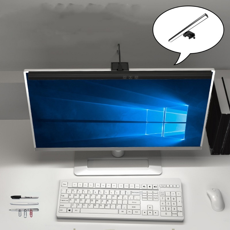 [😀SG Ready Stock]LED Desk Lamp Dimmable for Computer Monitor Light Bar ...