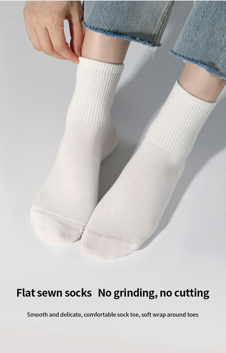 (HOME+) Disposable Socks for Travel Sports Men's and Women's Socks ...