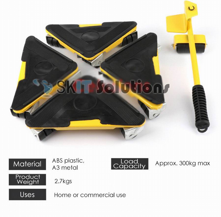 Upgraded 700KG Heavy Object Furniture Fridge Sofa Moving Device Tool ...