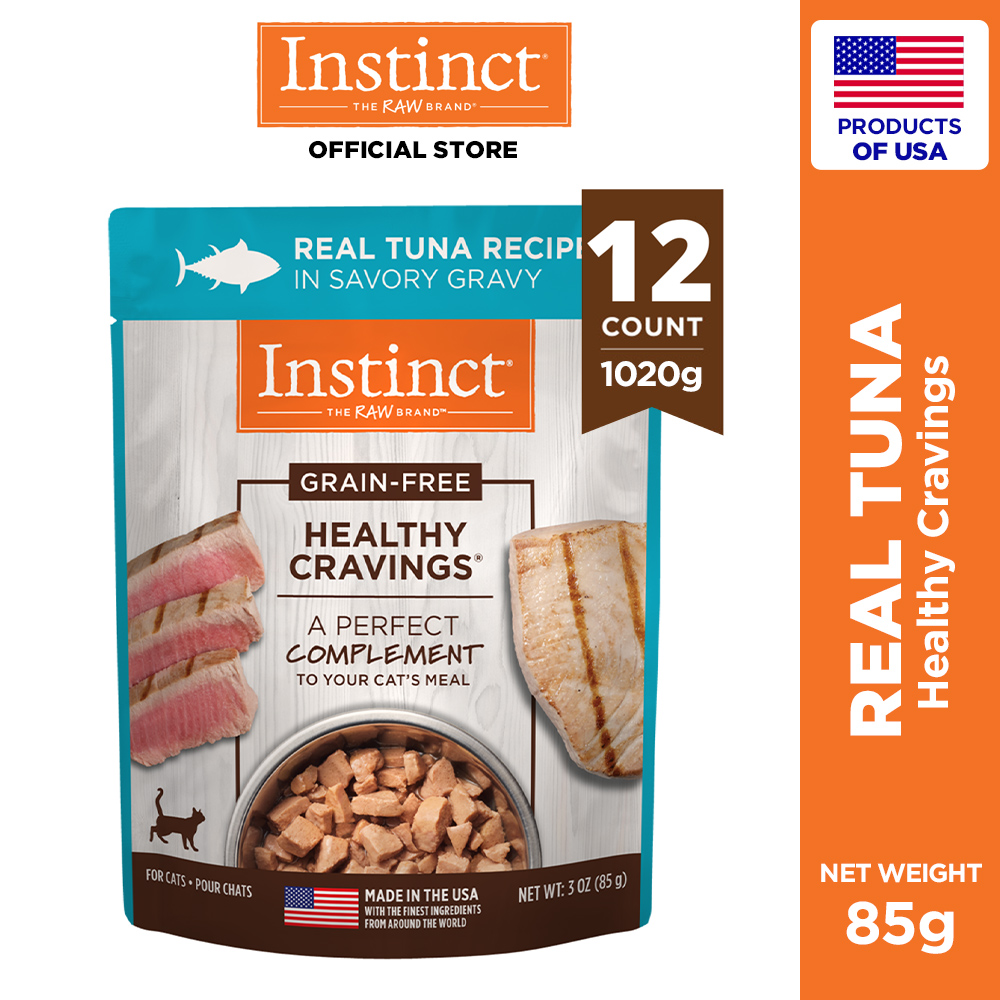 Instinct Cat Healthy Cravings Grain Free Wet Cat Food Topper Chicken ...