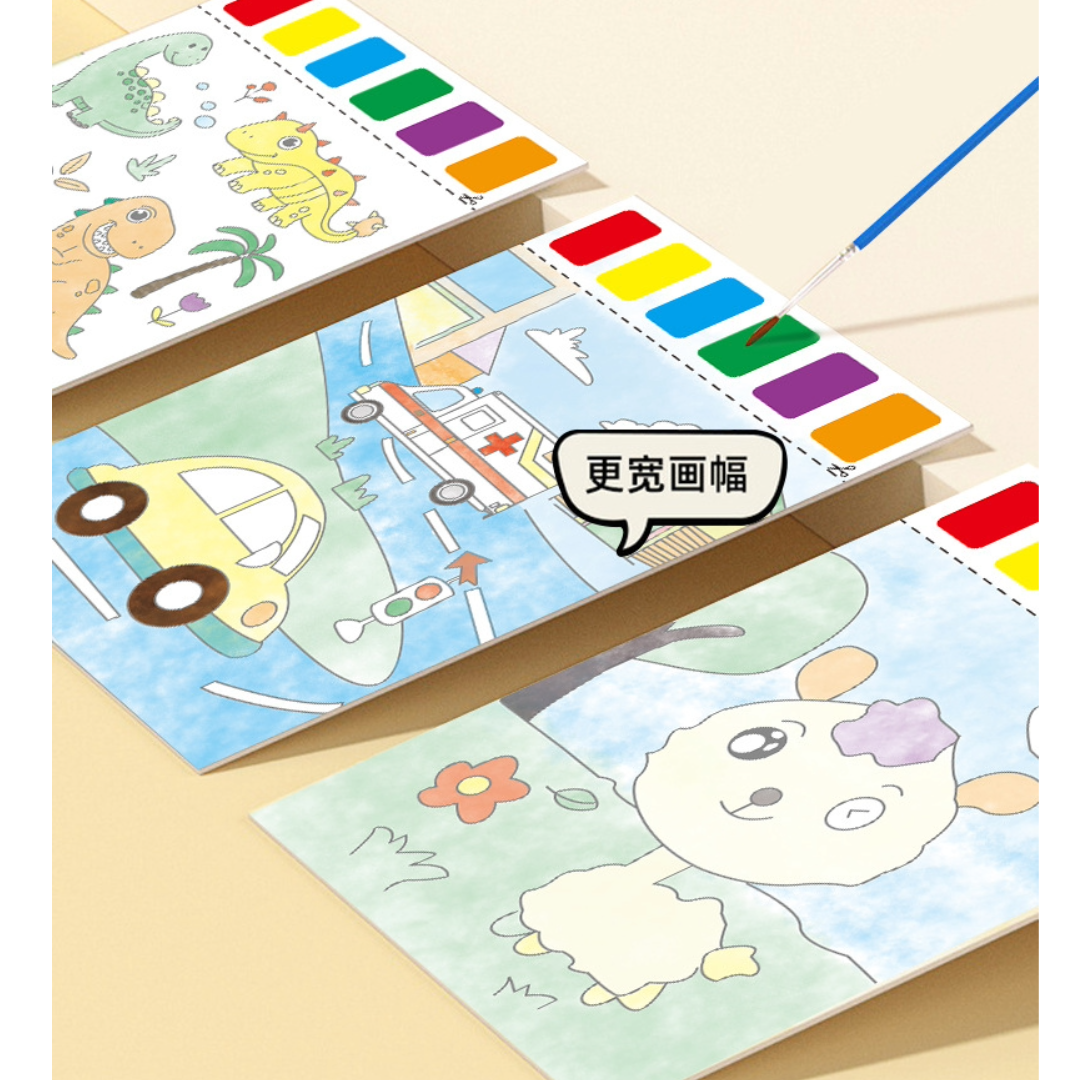 Art and Craft for Kids Watercolour Set Colouring Set Coloring Book for ...