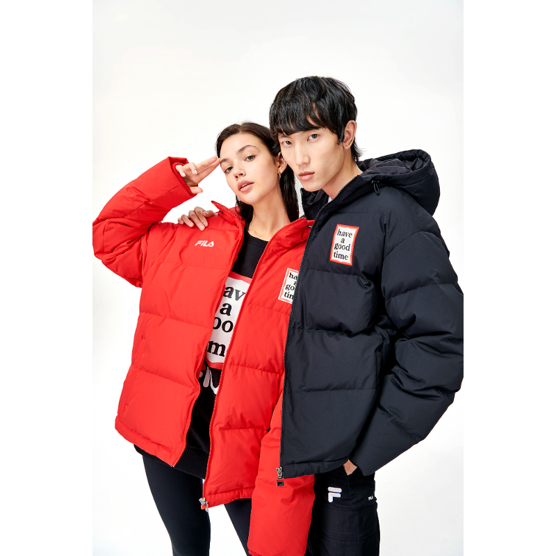 Fila red best sale jacket womens