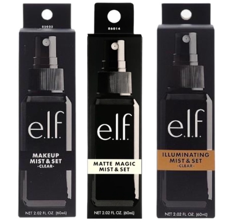 ⚜️ ELF ⚜️ Makeup Mist & Set Matte / Clear / Illuminating | Shopee Singapore