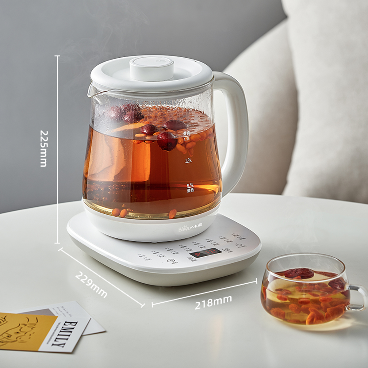Bear Electric Health Kettle multi-function Kettle, Cordless Kettle Jug ...