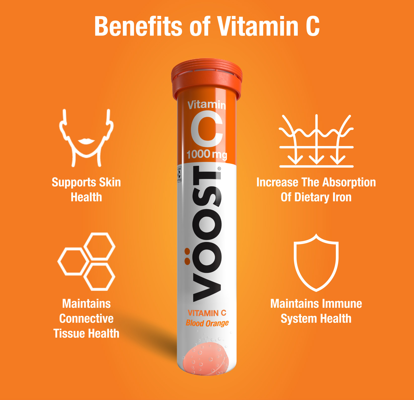 Voost Vitamin C Supplement (2x20 Tabs) | Shopee Singapore