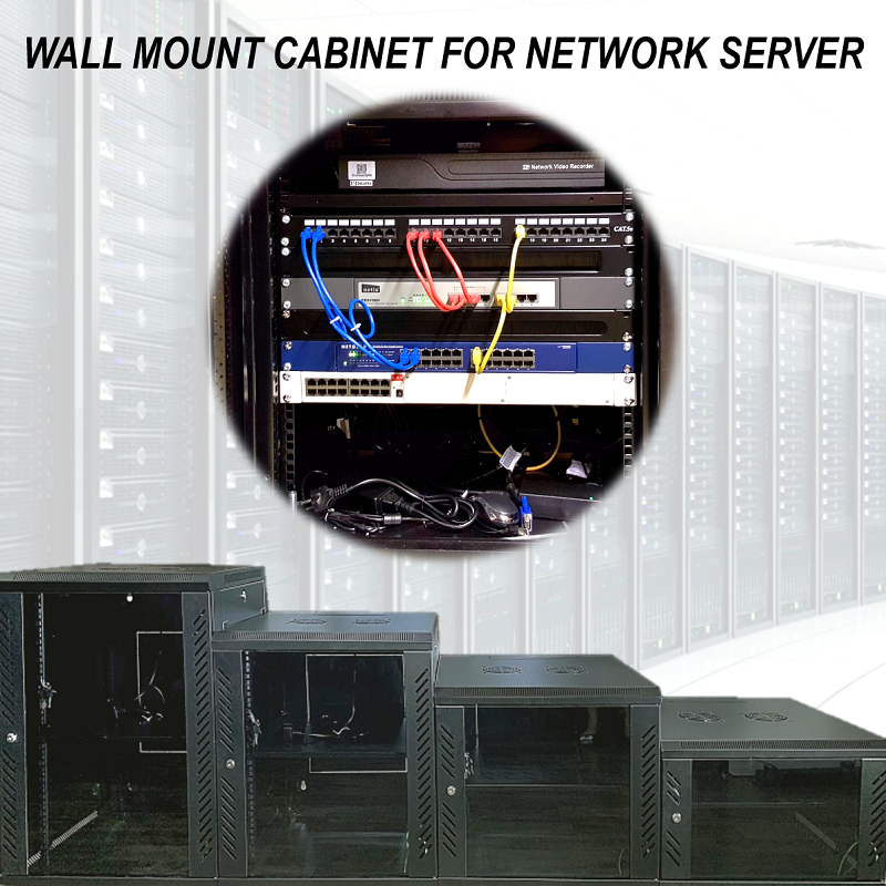 7-STAR* 6U/9U/12U/15U/18U Server Rack with 2 Fan+6 Way / 8 Way PDU ...