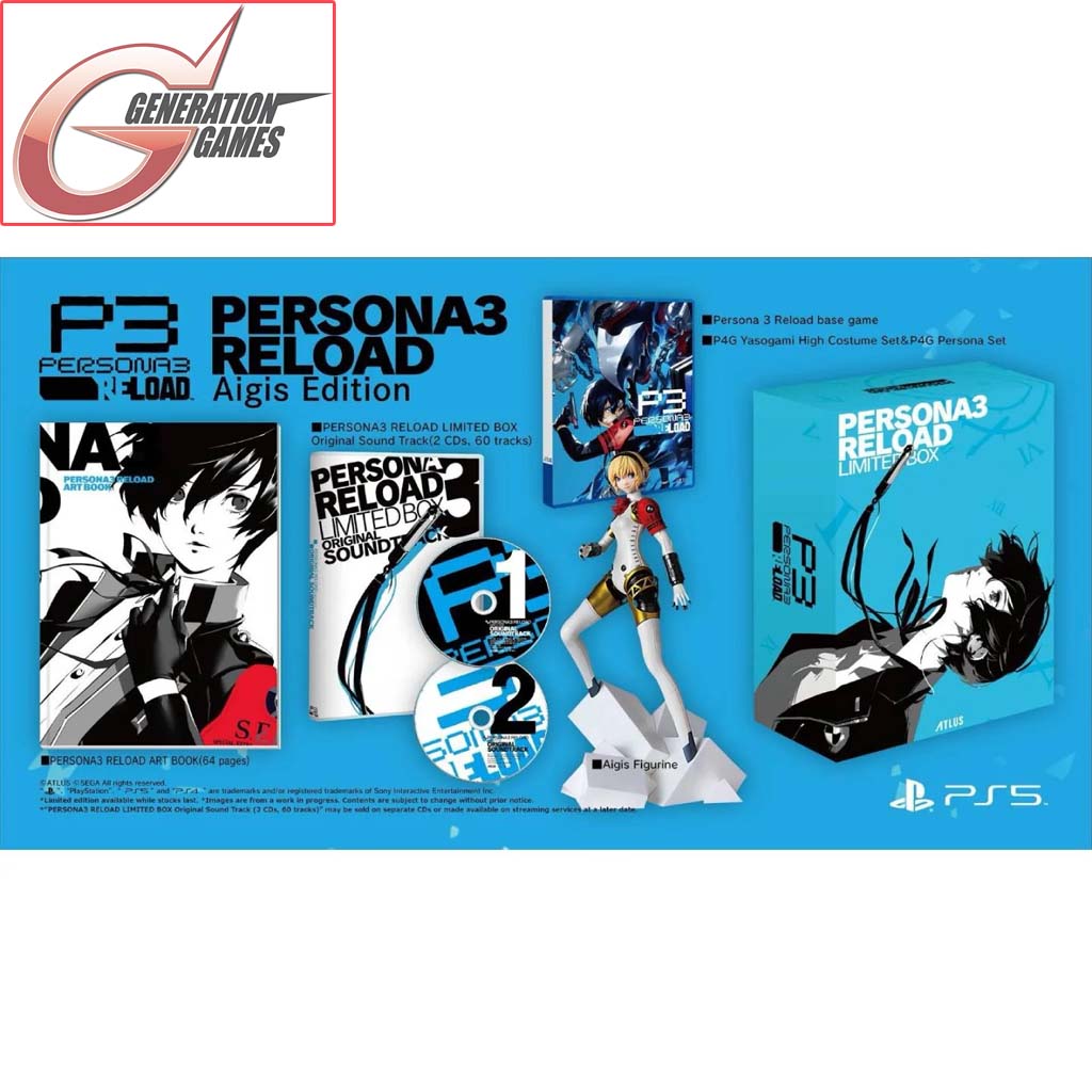 PS5 Persona 3 Reload Aigis Edition (R3 English) | Shopee Singapore