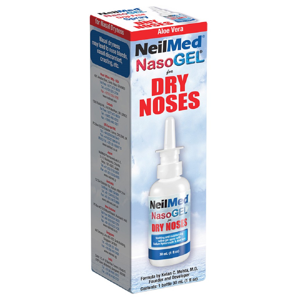 NeilMed® NasoGel Drip Free Gel Spray, 30 ML | Shopee Singapore