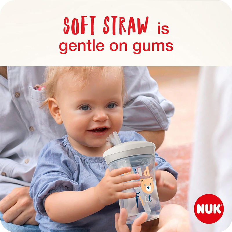 NUK Evolution Action Cup 230ml | Toddler Drinking Cup | 12 Months+ ...
