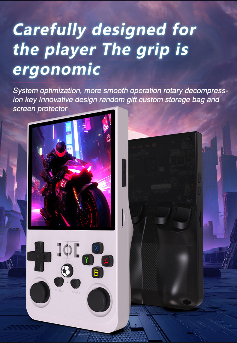 H5 J36 Ultra R36s Max R36 Ultra Retro Handheld Game Console 4.0 inch ...