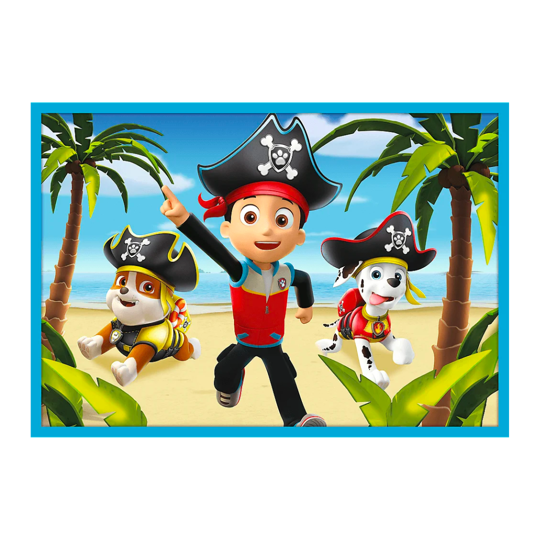 Trefl 10-in-1 Jigsaw Puzzle: Paw Patrol - Reliable Paw Patrol Team ...