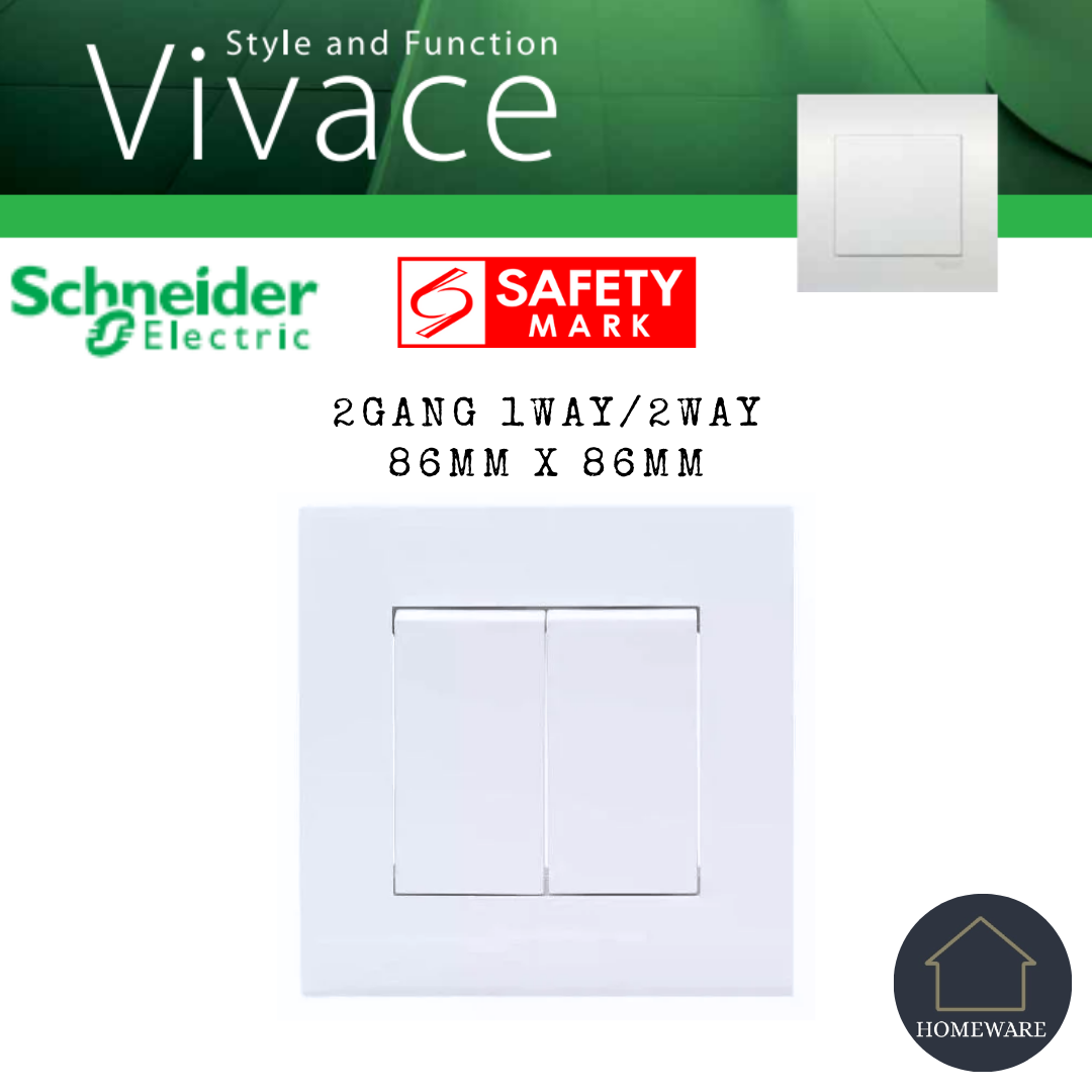 [SG Seller] Schneider Vivace Socket and Switch White | Homeware ...