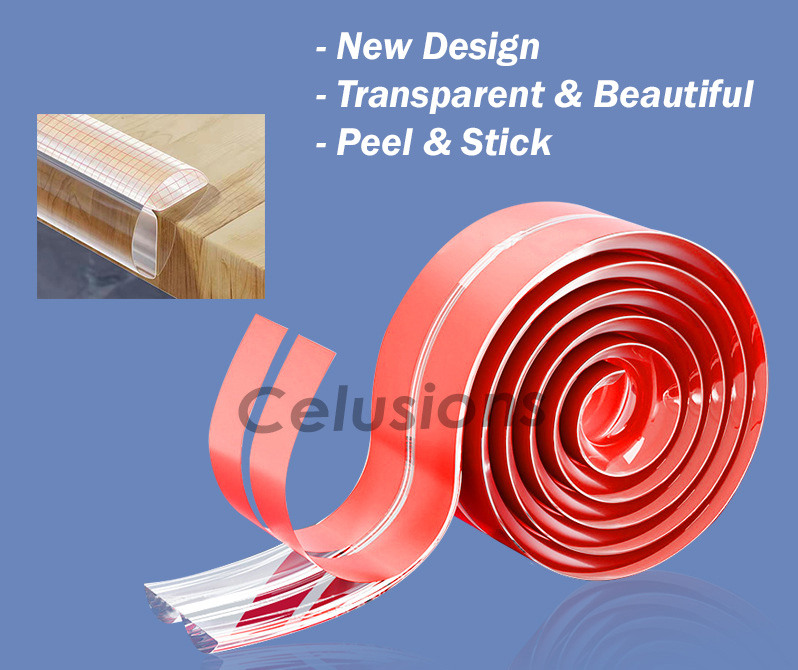 【SG Seller】 ️1m|2m Clear Edge Protector ️Self Adhesive Guard Sharp ...