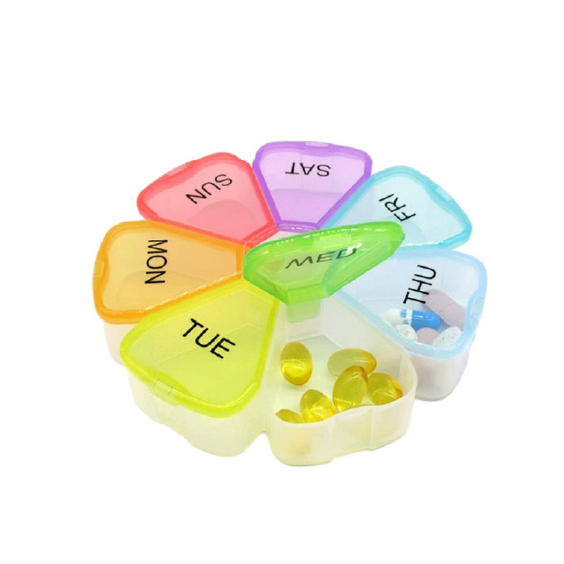 TURTLE Mini Portable Medicine Pill / Vitamin / Supplement Box Organiser ...