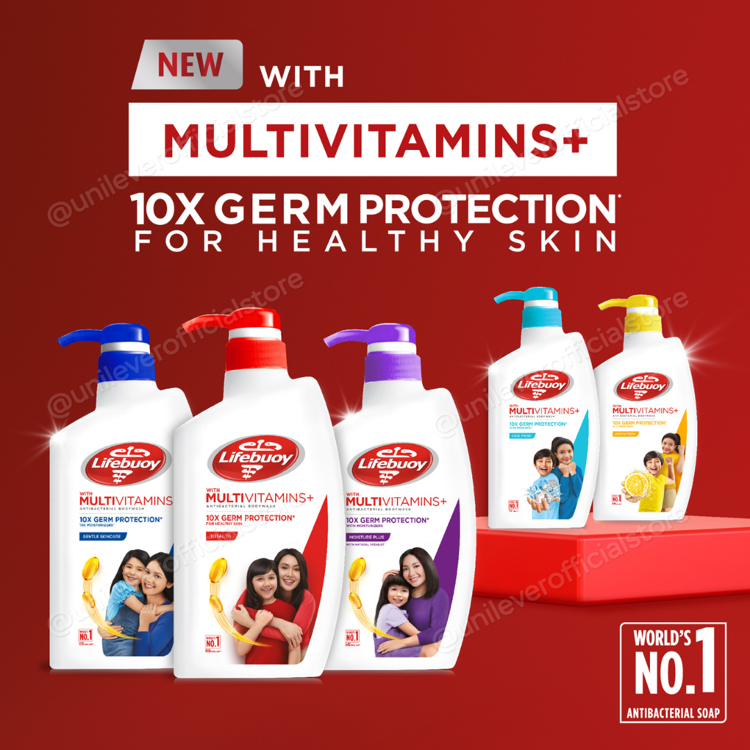 Lifebuoy Total 10 Anti-Bacterial Body Wash 920ml | Shopee Singapore