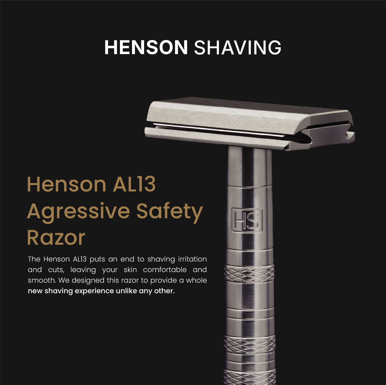 脱毛・除毛 HENSON AL13 AGGRESSIVE Henson Shaving AL13 AGGRESSIVE (GREY) : Amazon.sg: Beauty