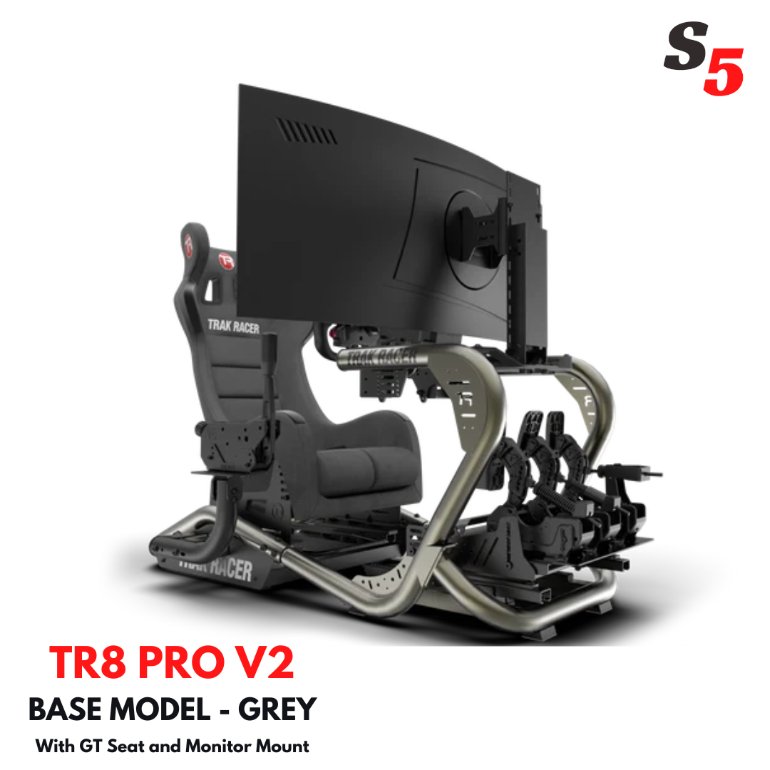 Trak Racer TR8 PRO V2 / Racing Simulator Cockpit / SIM RACING RIG ...