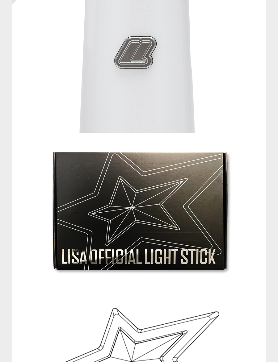 LISA (BLACKPINK) - OFFICIAL LIGHT STICK (2025) | Shopee Singapore
