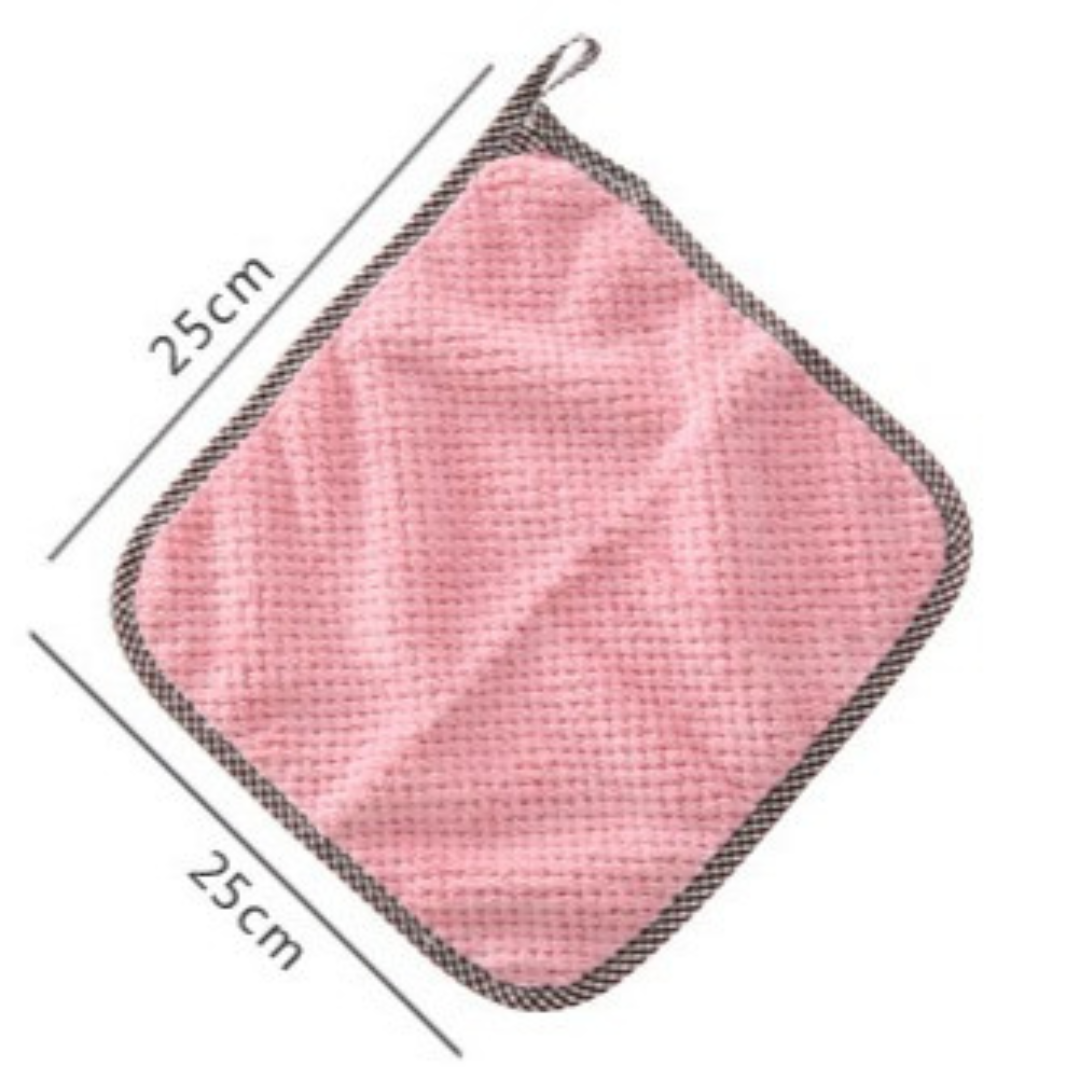 Assorted Microfiber Kitchen Cloth 6pcs per Pack | Shopee Singapore