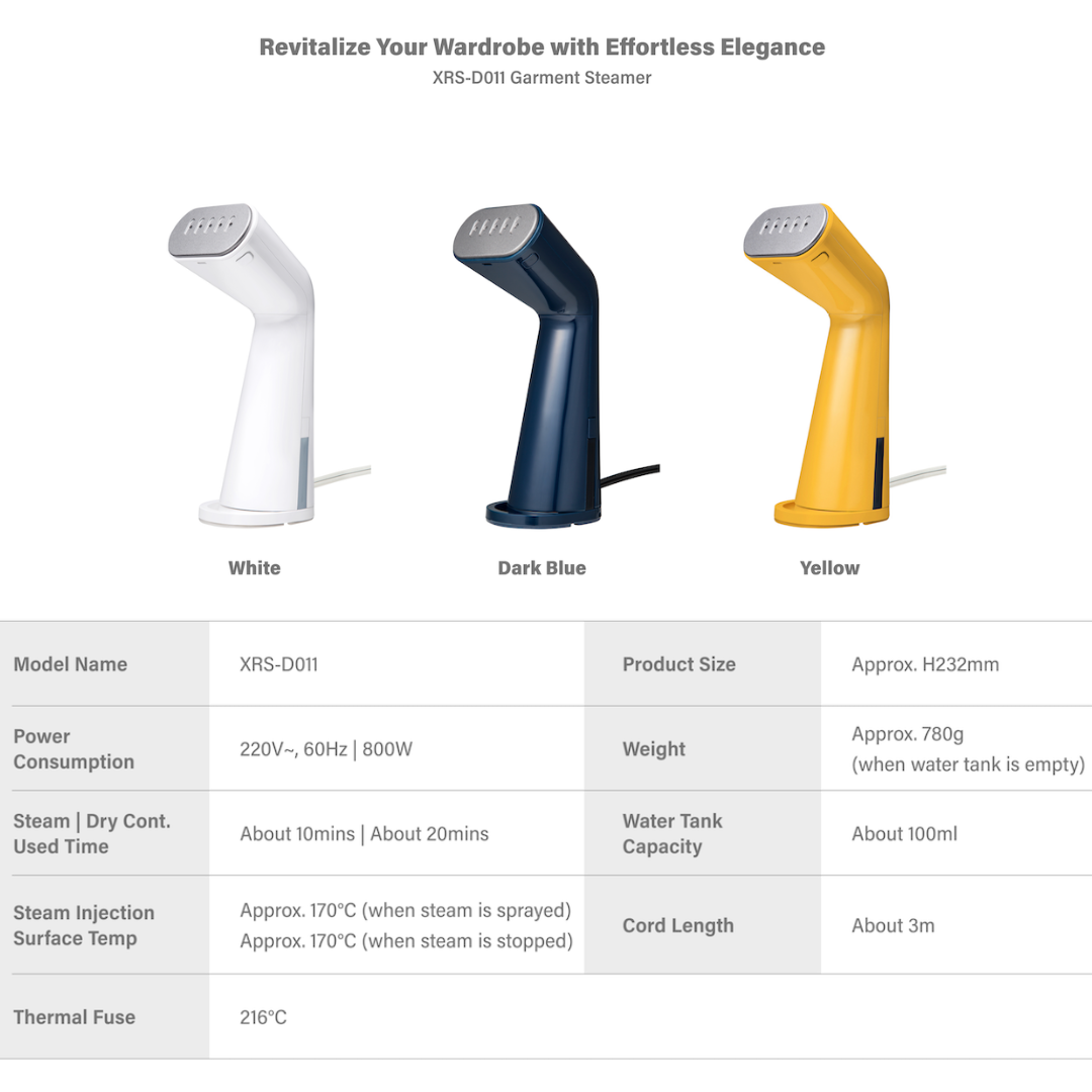 ±0 Plus Minus Zero Garment Steamer [FREE Dedicated Mitten ...