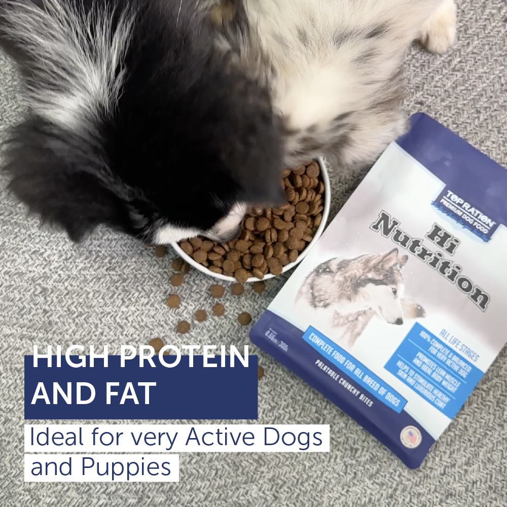 Top Ration Premium Dry Dog Food 18.4kg | Tasty Complete Meal Dog ...