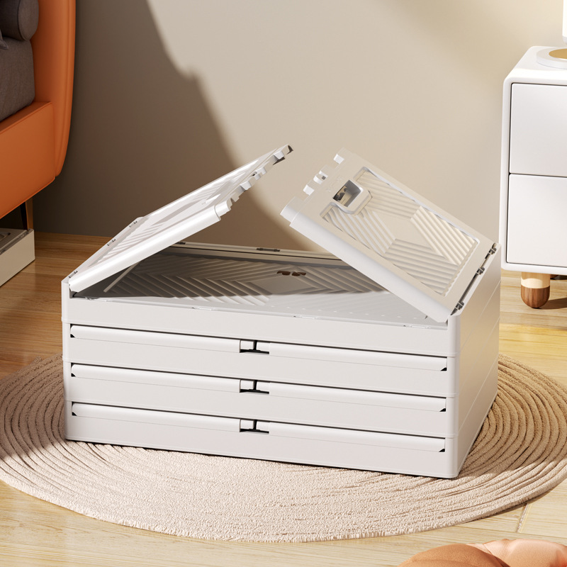 Foldable Cabinet Drawer Chest Stackable Storage Drawer Cabinet Wardrobe ...