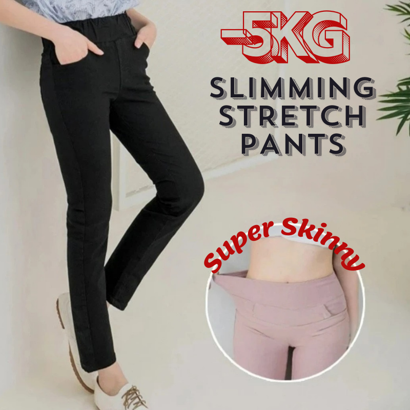 Weekend X Ob Design Women Casual Slimming Fit Elastic Waist Long ...