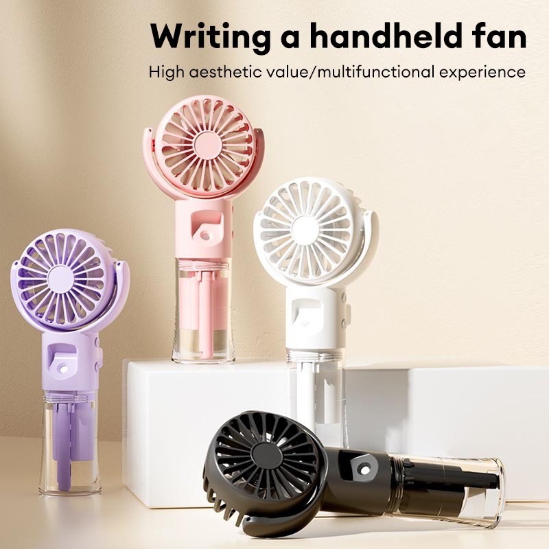 SG 🔥[READY STOCK] Portable Handheld Fan Mini Mist Fan air cooler Type C ...
