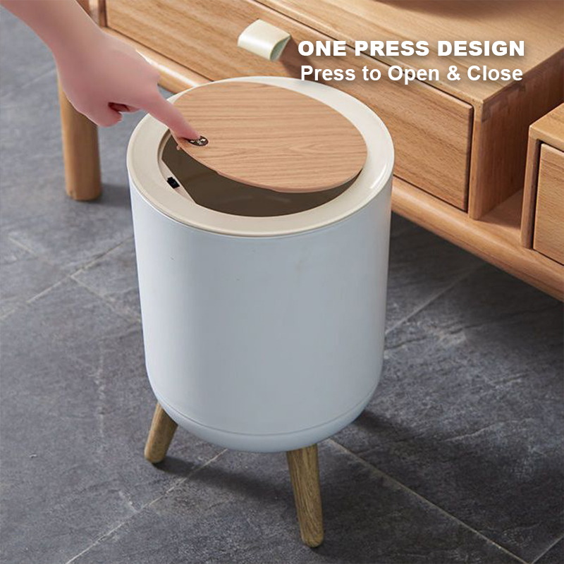 Modern Minimalist Dustbin Hotel Style Garbage Bin Waste Bin Rubbish Bin ...