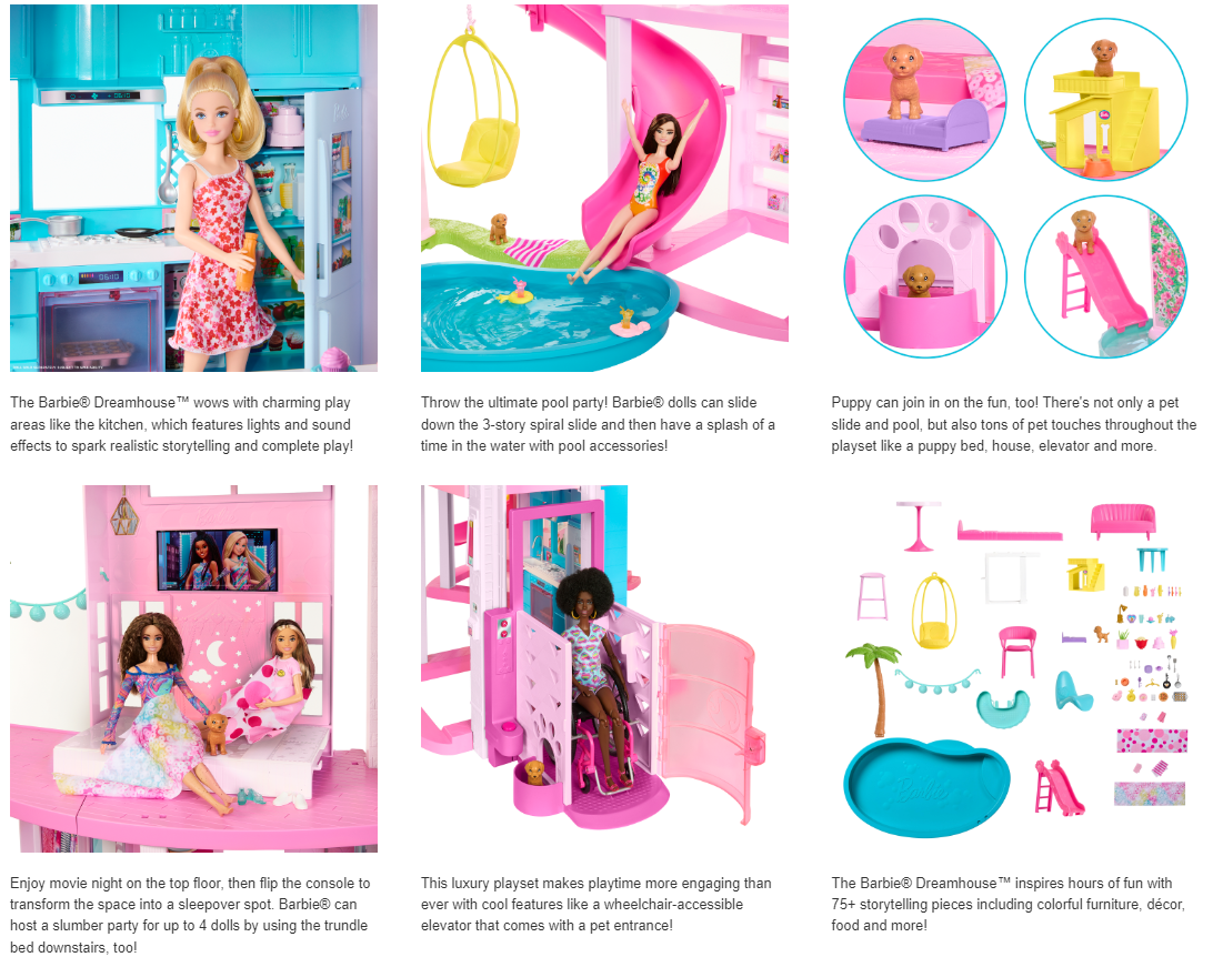 Dreamhouse Pool Party Barbie Camper Dream House Barbie Dreamhouse