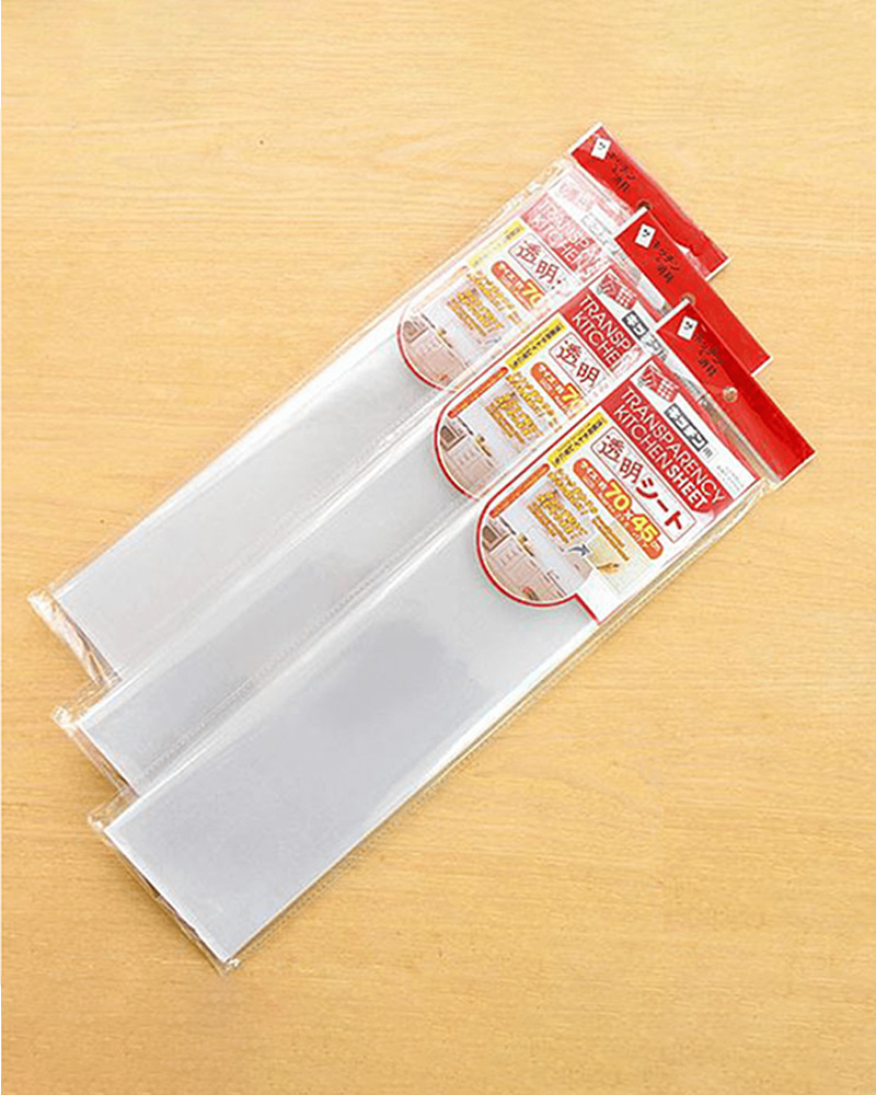 SG Stock Transparent Kitchen Oil Proof Wall Sticker wall protection ...