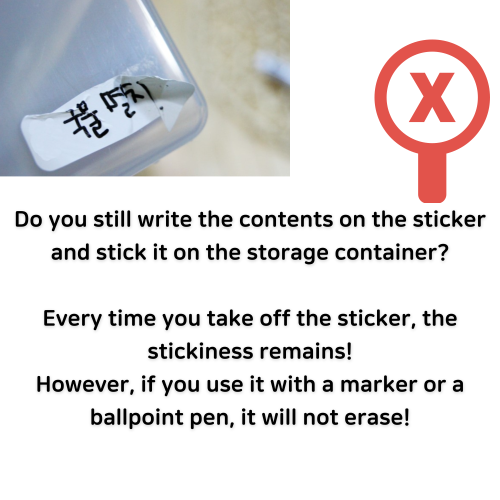 Monami Kitchen Marker Kitchen Sticker Washable Marker Pen ...