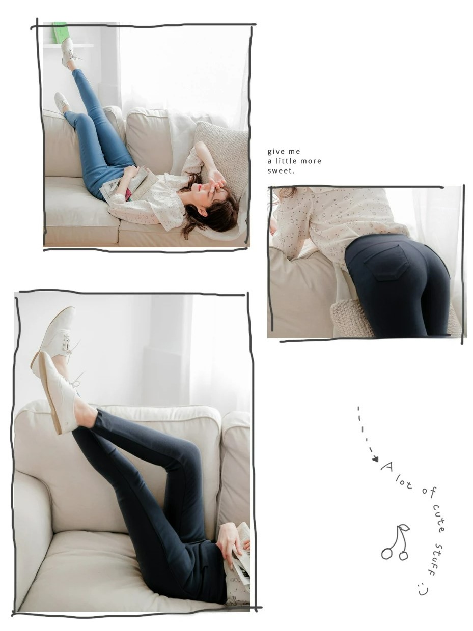 Weekend X Ob Design Women Casual Slimming Fit Elastic Waist Long ...