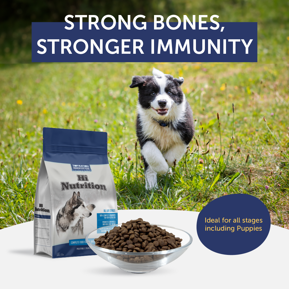 Top Ration Premium Dry Dog Food 18.4kg | Tasty Complete Meal Dog ...