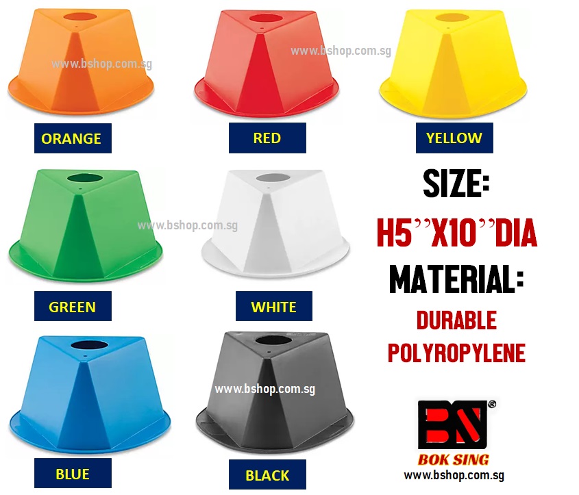 INVENTORY CONTROL CONE/ WAREHOUSE STOCK SAFETY CONE/ QUALITY CONTROL ...