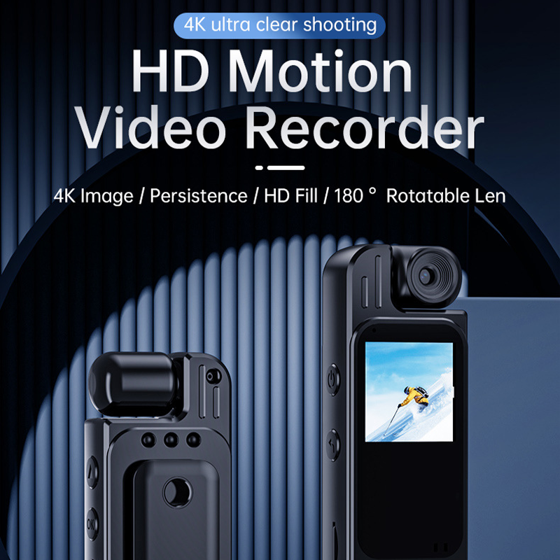 4K Full HD Mini Wifi Camera Recorder Video Action Vlog Cam Body Action ...