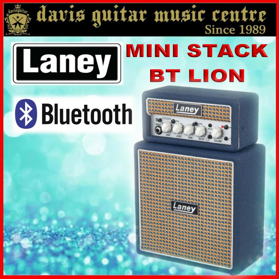 Laney Mini Stack Amp Bluetooth Lion for Electric Guitar (Batteries ...