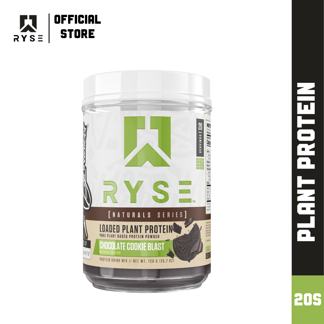 Ryse Plant Protein | 20g Protein from Pea, Chickpea, & Barley Rice | 20 ...